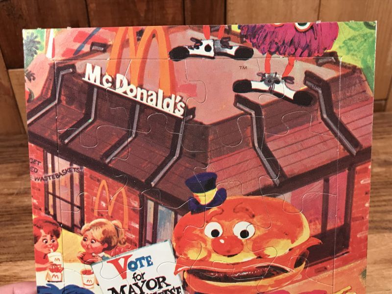 McDonaldland “Mayor McCheese” Mini Jigsaw Puzzle メイヤーマック