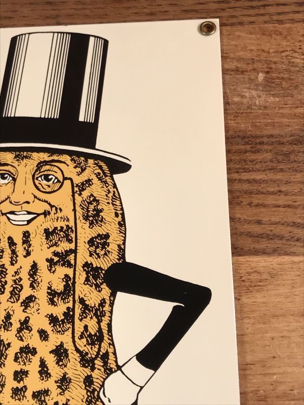 Planters Mr.Peanuts Metal Sign ミスターピーナッツ ビンテージ