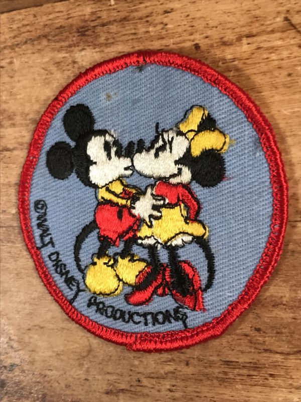 Disney Mickey & Minnie Mouse Patch ミッキー＆ミニーマウス