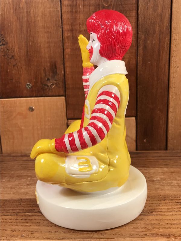 McDonald's “Ronald McDonald” Plastic Coin Bank ロナルド ビンテージ