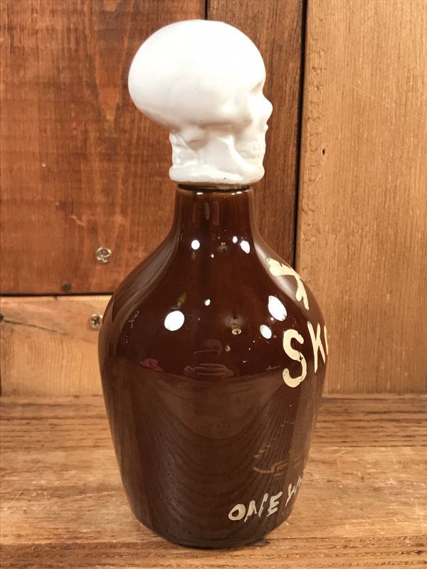 Skonk Poison Skull Decanter スカル ビンテージ デカンタ ポイズン