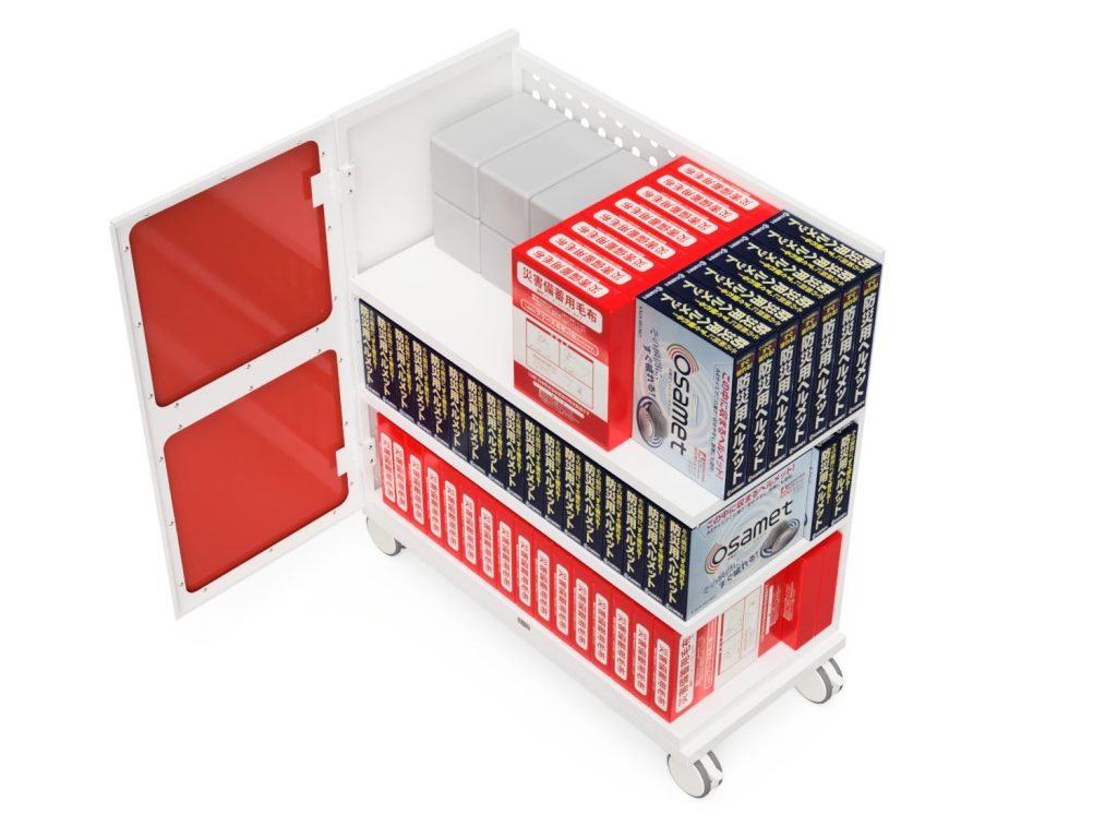 ヘルメット＋毛布災害時対応30人セット+エアーマット6名分