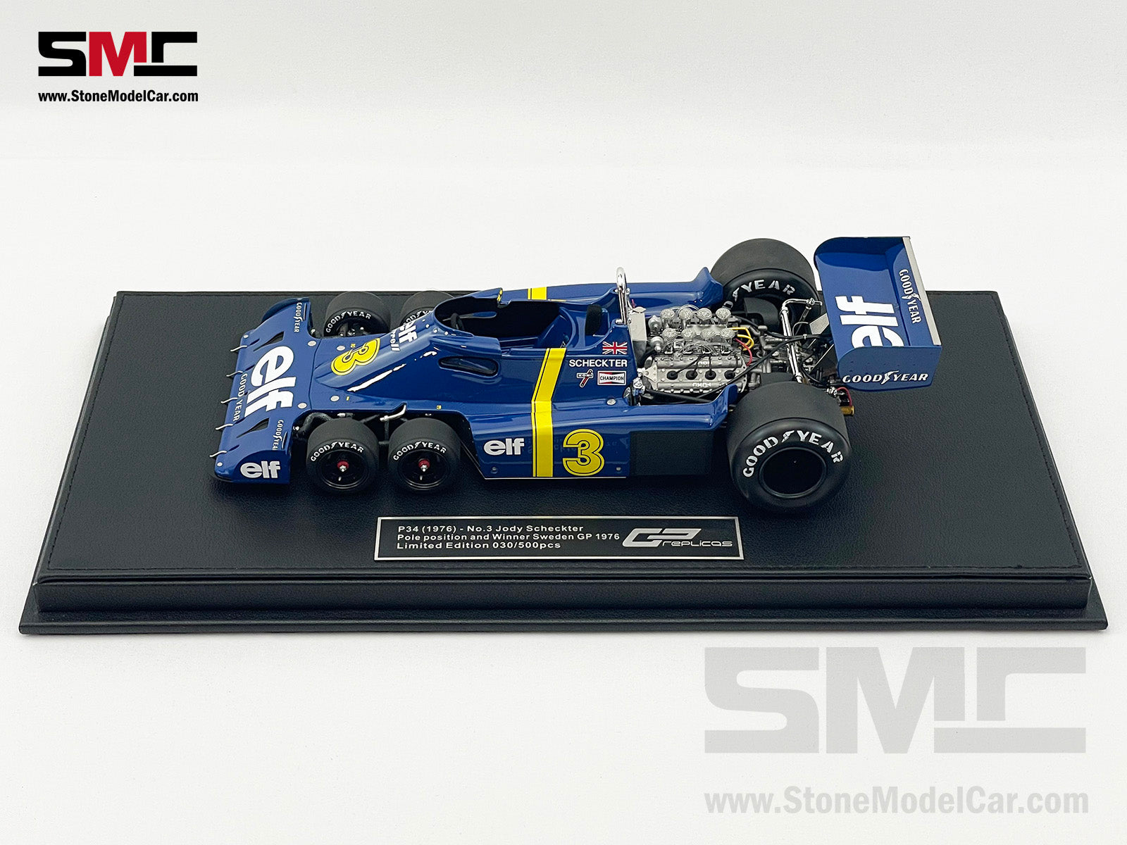 Tyrrell F1 P34 #3 Jody Scheckter Sweden Winner 1976 Six Wheels 1