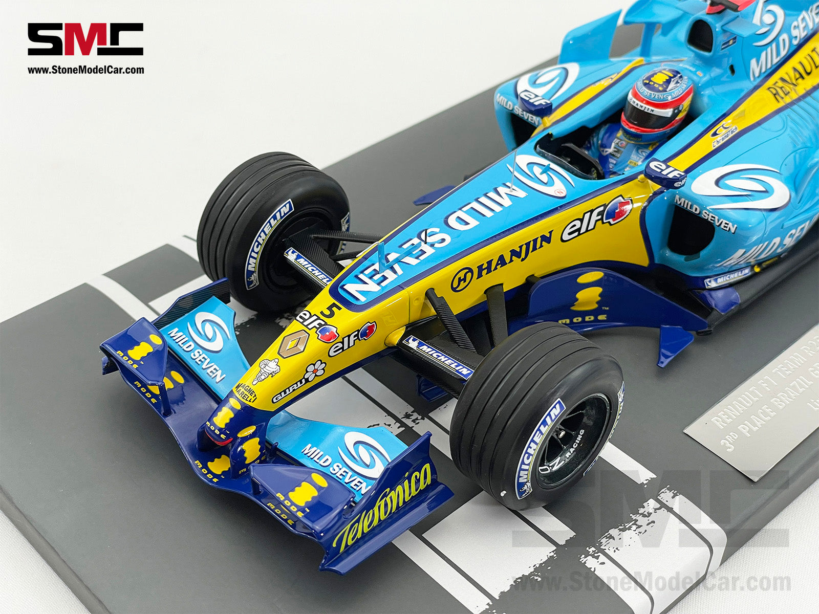 Renault F1 R25 #5 Fernando Alonso Brazil GP 2005 World Champion 1