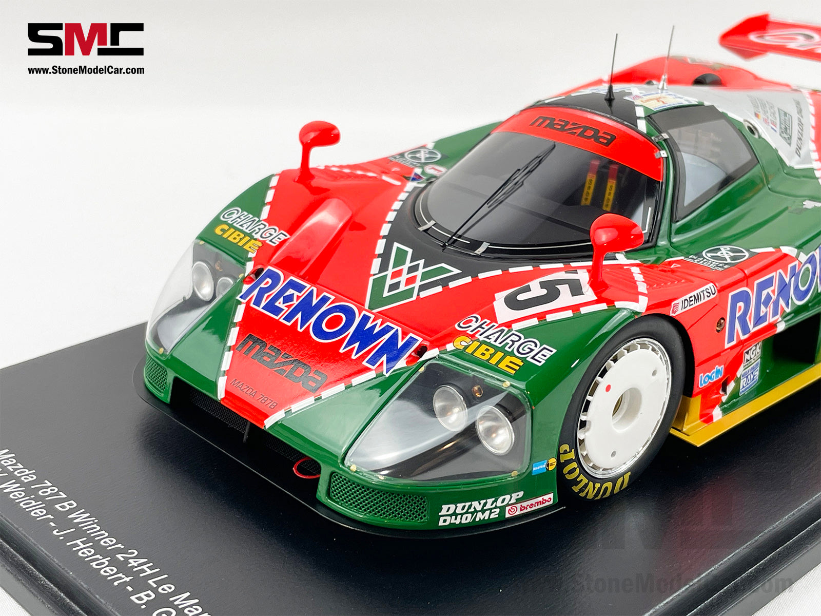 24h Le Mans 1991 Winner Mazda 787B #55 Weidler, Johnny, Gachot 1