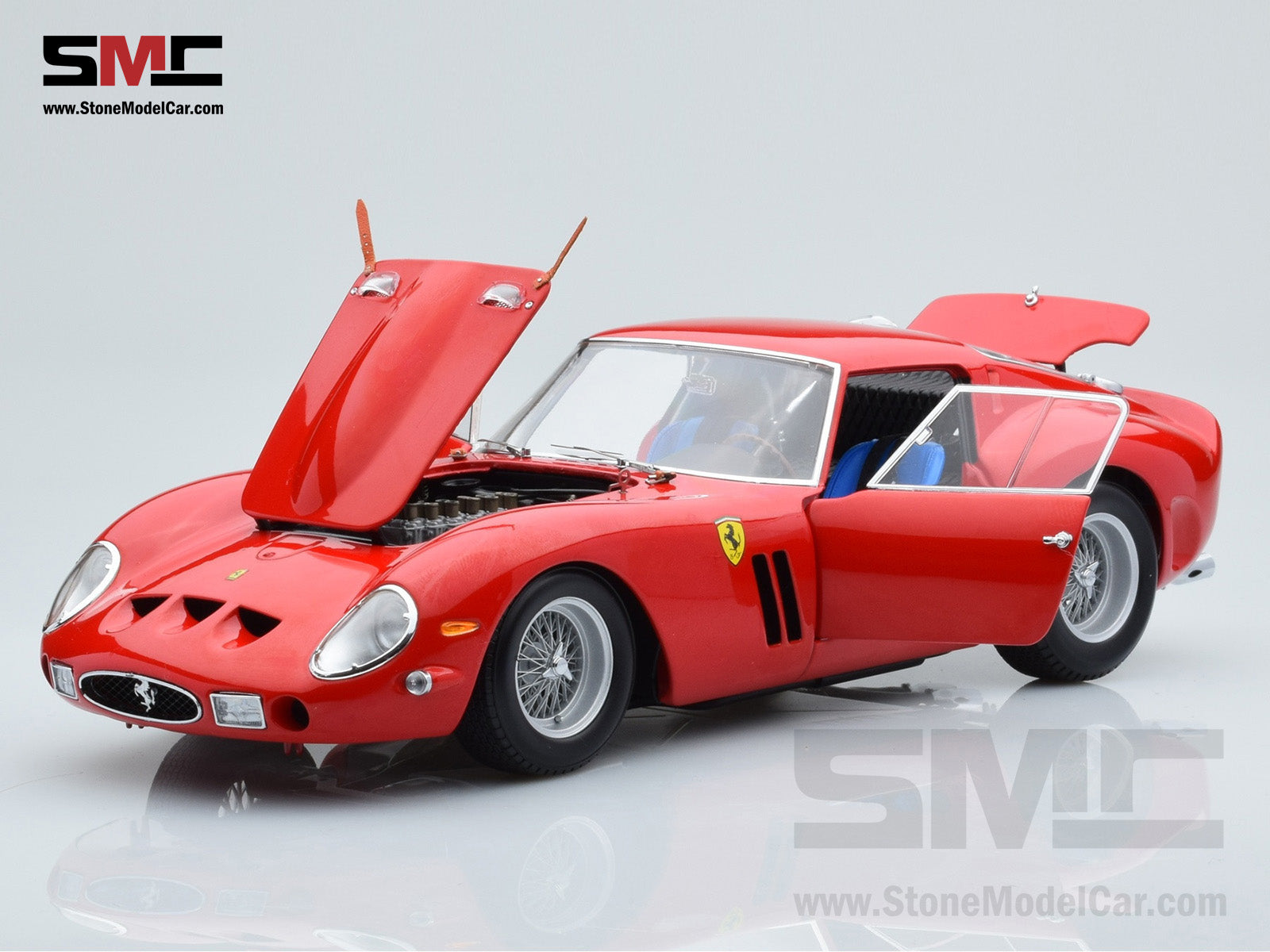 Ferrari 250 GTO Coupe Year 1962 Red 1:18 Kyosho 08438R – Stone Model