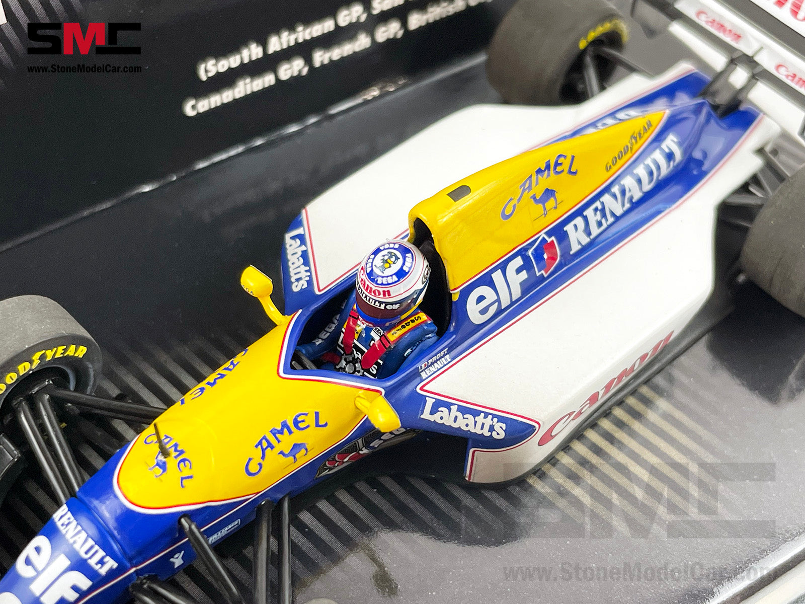 Williams F1 FW15C #2 Alain Prost 1993 World Champion 1:43