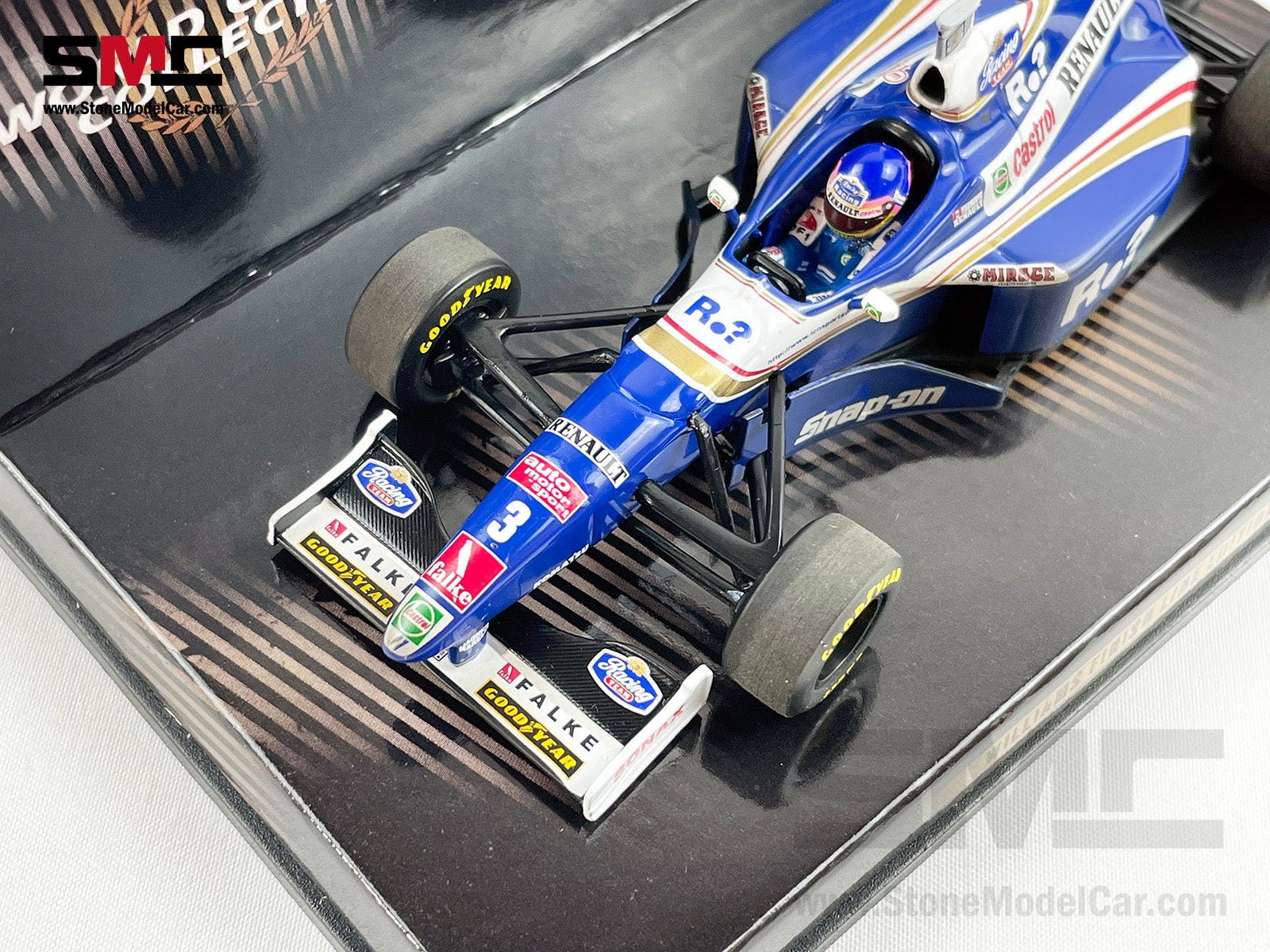 Williams F1 FW19 #3 Jacques Villeneuve 1997 World Champion 1:43