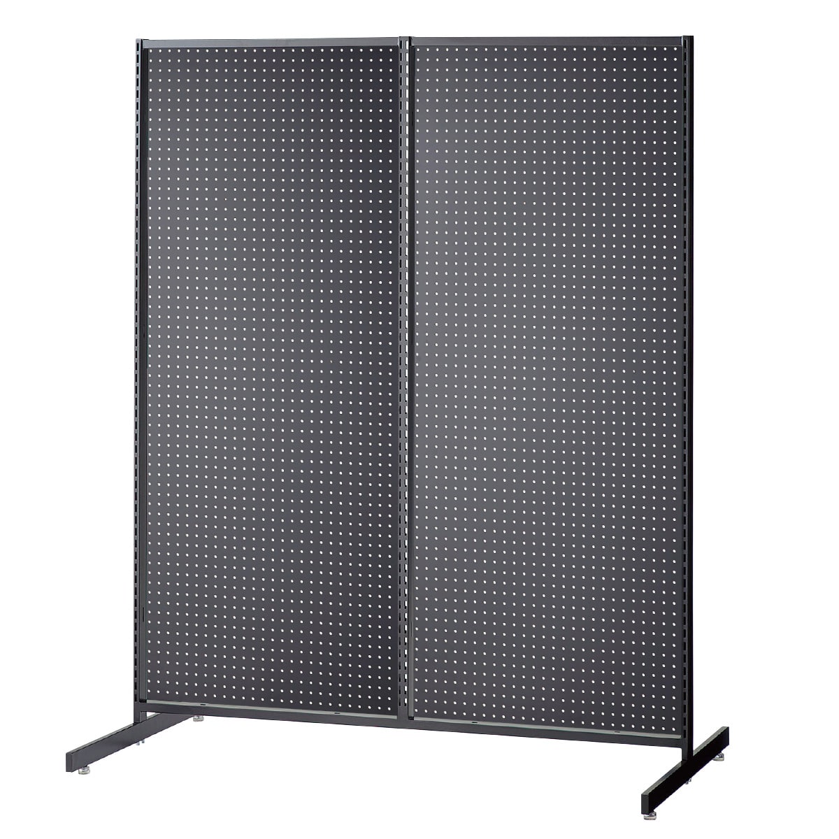 SF中央両面タイプ 幅120×高さ150cm ブラック〔ストエキオリジナル