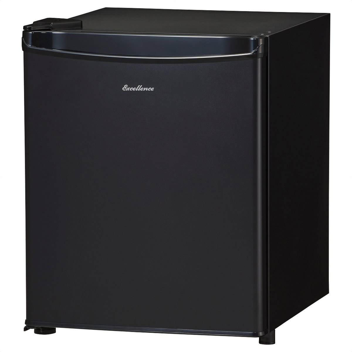 三ツ星貿易 超小型冷蔵庫 24L コンプレッサー式(直冷式) ブラック 左