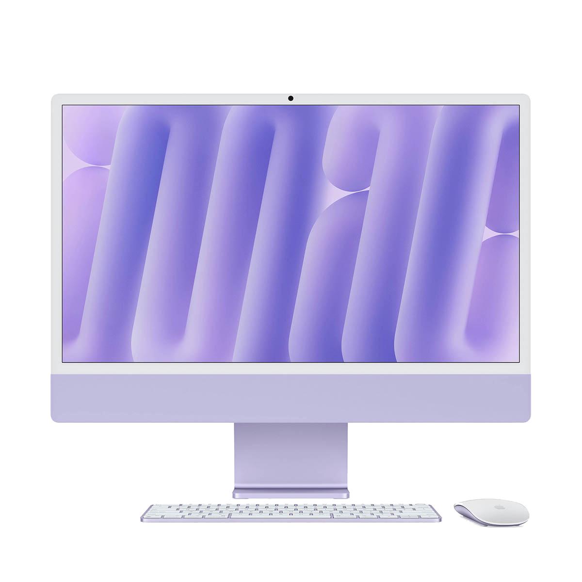 24-inch iMac with Retina 4.5K display: Apple M4 chip with 8-core