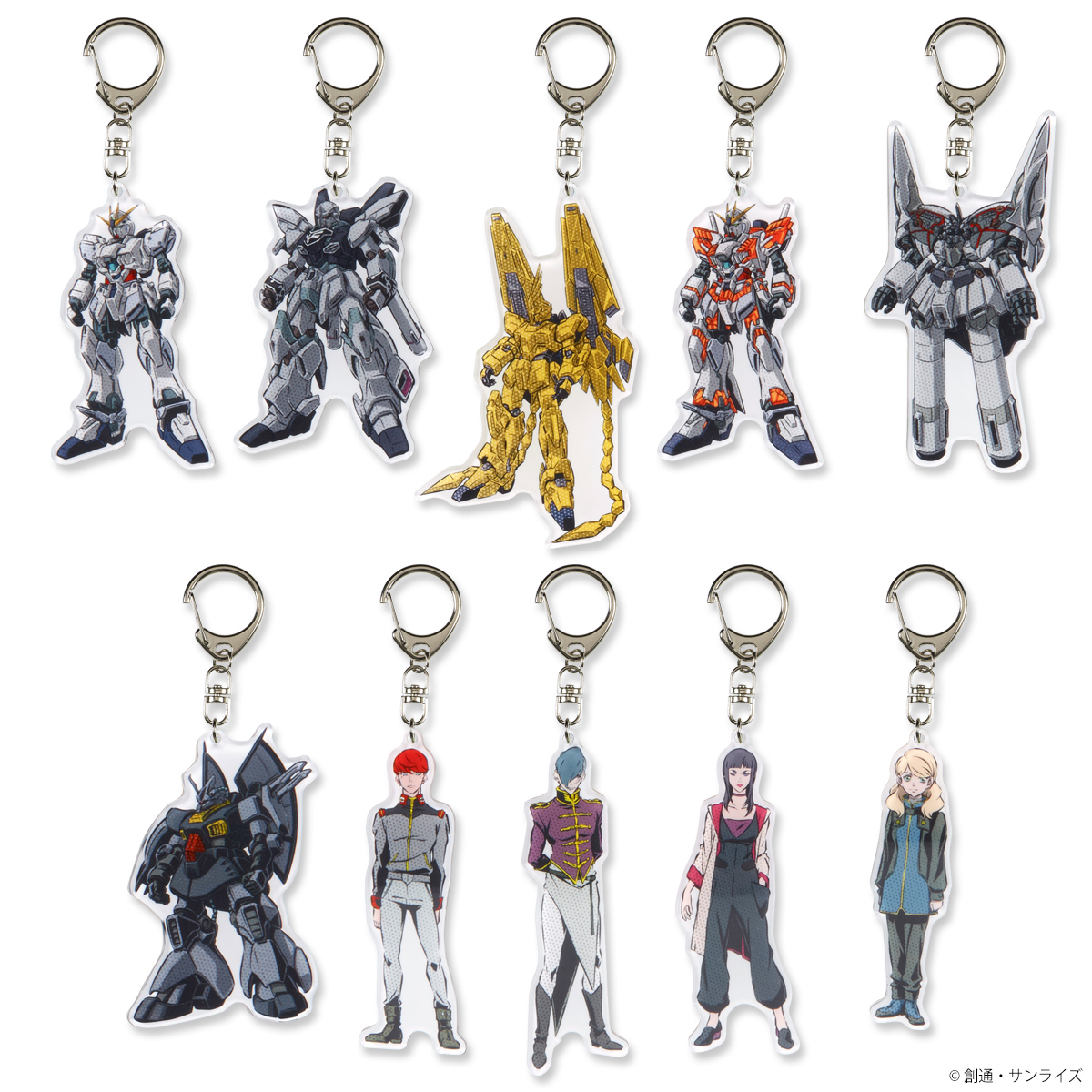 機動戦士ガンダムNT』POP ART アクリルキーホルダー ｜ STRICT-G