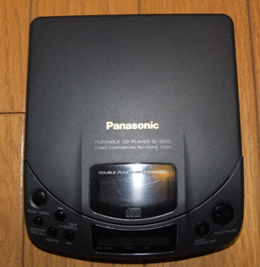 スタフ屋 ポータブルCDプレーヤー(松下SL-S505)