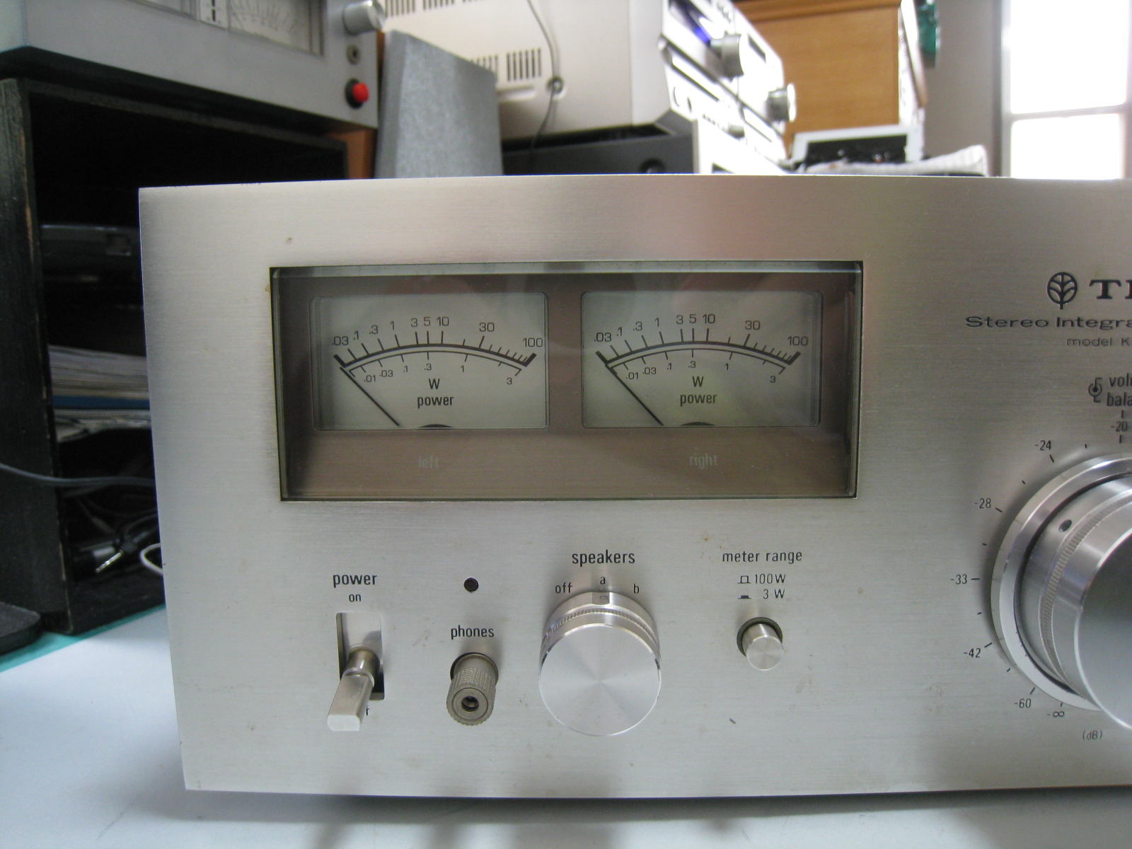 TRIO プリメインアンプ KA-7500 の修理