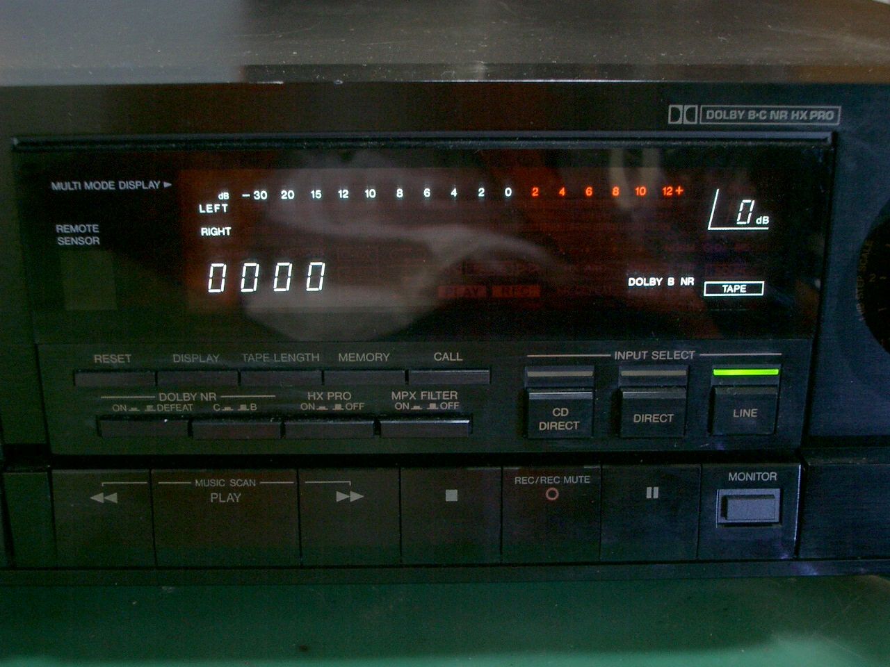 Victor カセットデッキ TD-V631の修理