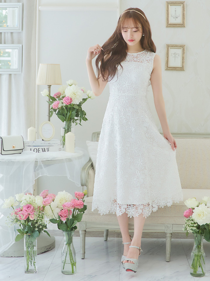 René ルネ ワンピース 34 レディース 美品 黒×アイボリー×ブラウン