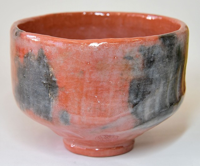 楽吉左衛門 惺入作 赤楽茶碗 すいぎょく園｜創業百年、お茶の「すい