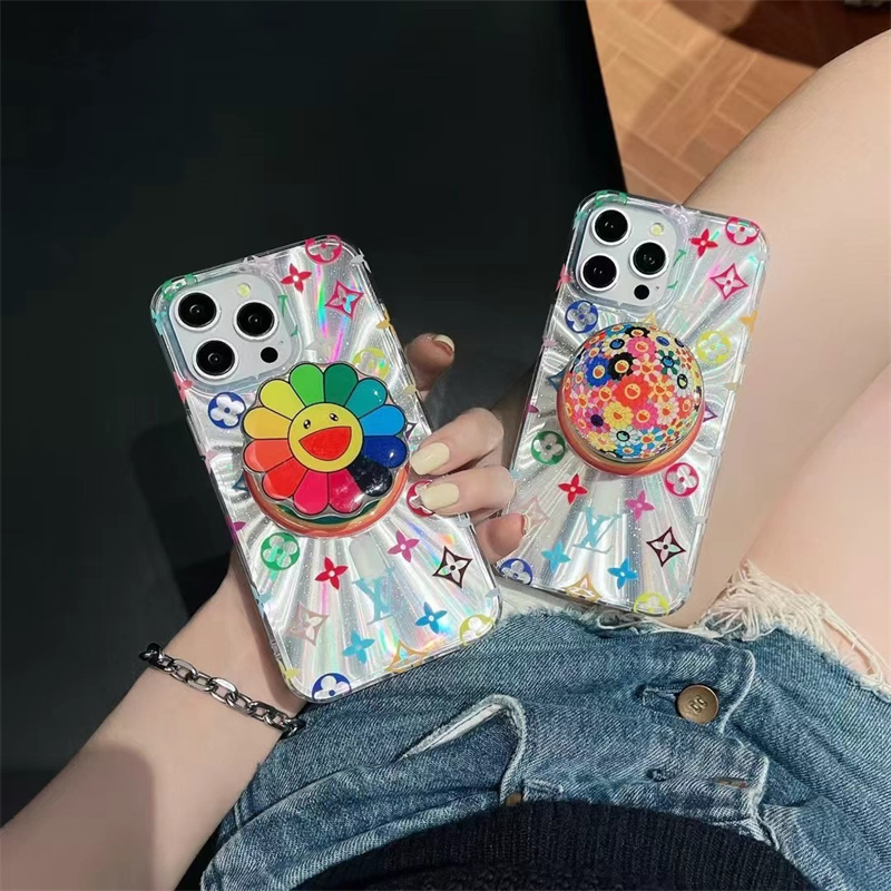 ルイ ヴィトン 村上 隆 iphone ケース magsafe 対応 ケース おしゃれ