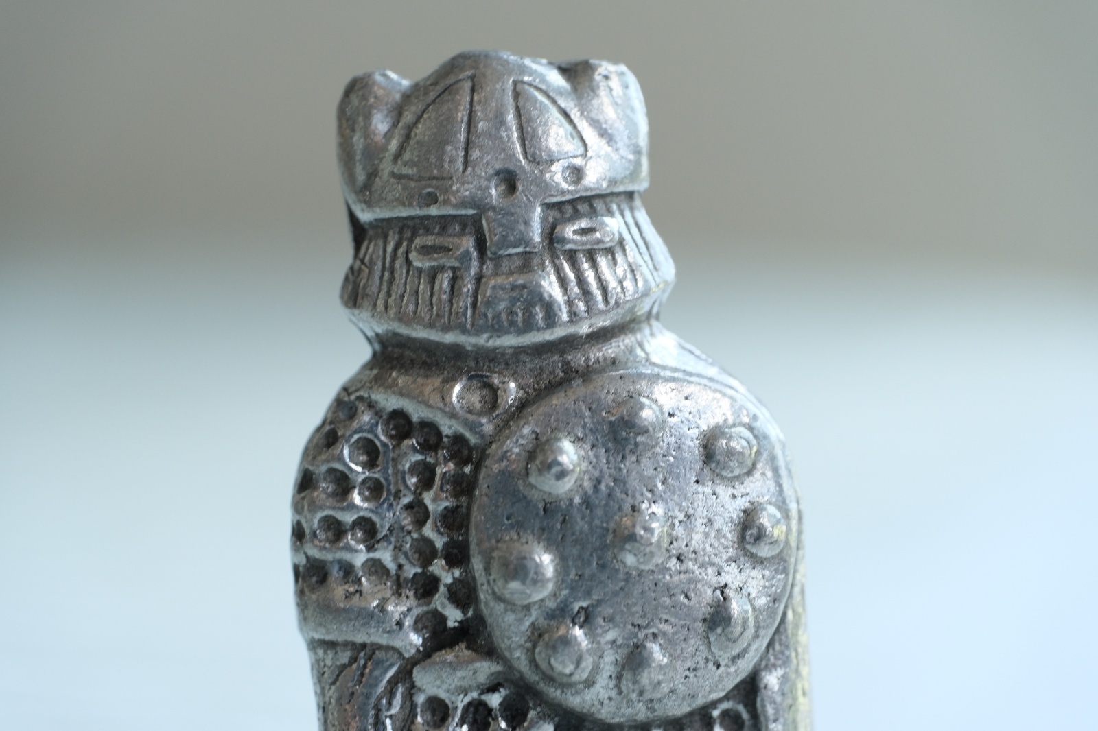 ビンテージ北欧雑貨/スウェーデン製/バイキング/メタル製