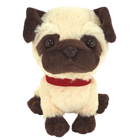 PUPS! ぬいぐるみ(S)パグBE - サンレモン