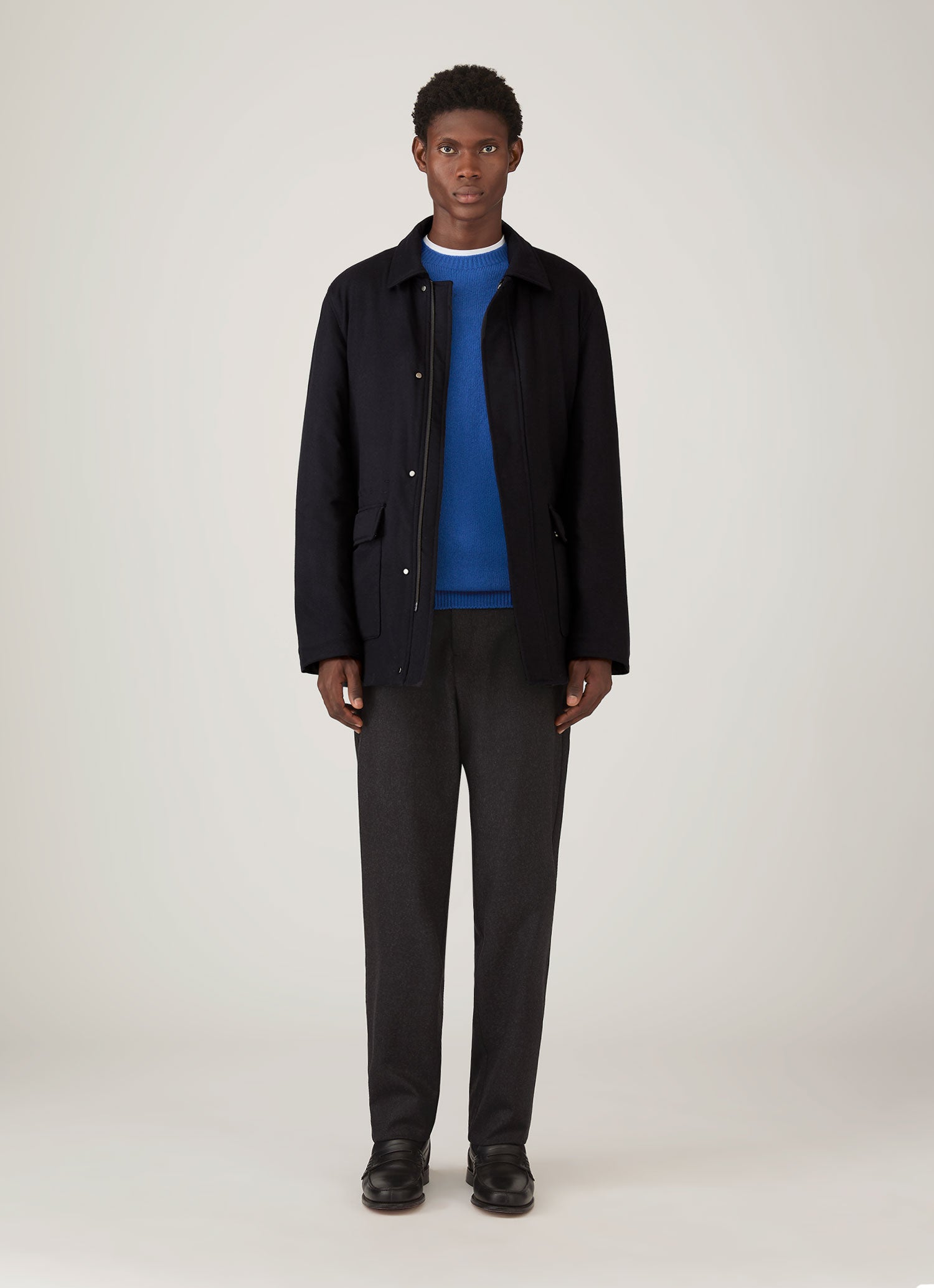 クルーネックジャンパー | Sunspel