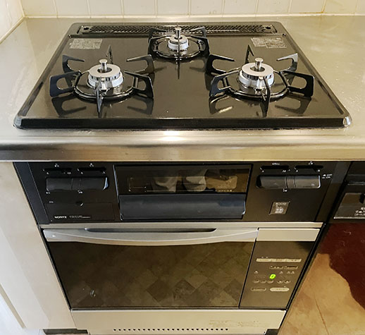 工事費込み】ノーリツ ビルトインガスコンロ『メタルトップ』[天板幅