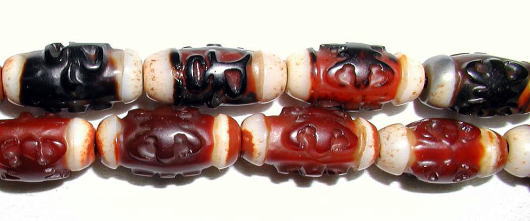 天珠（チベット密教天珠）・瑪瑙（アゲート）・紅玉髄等の説明