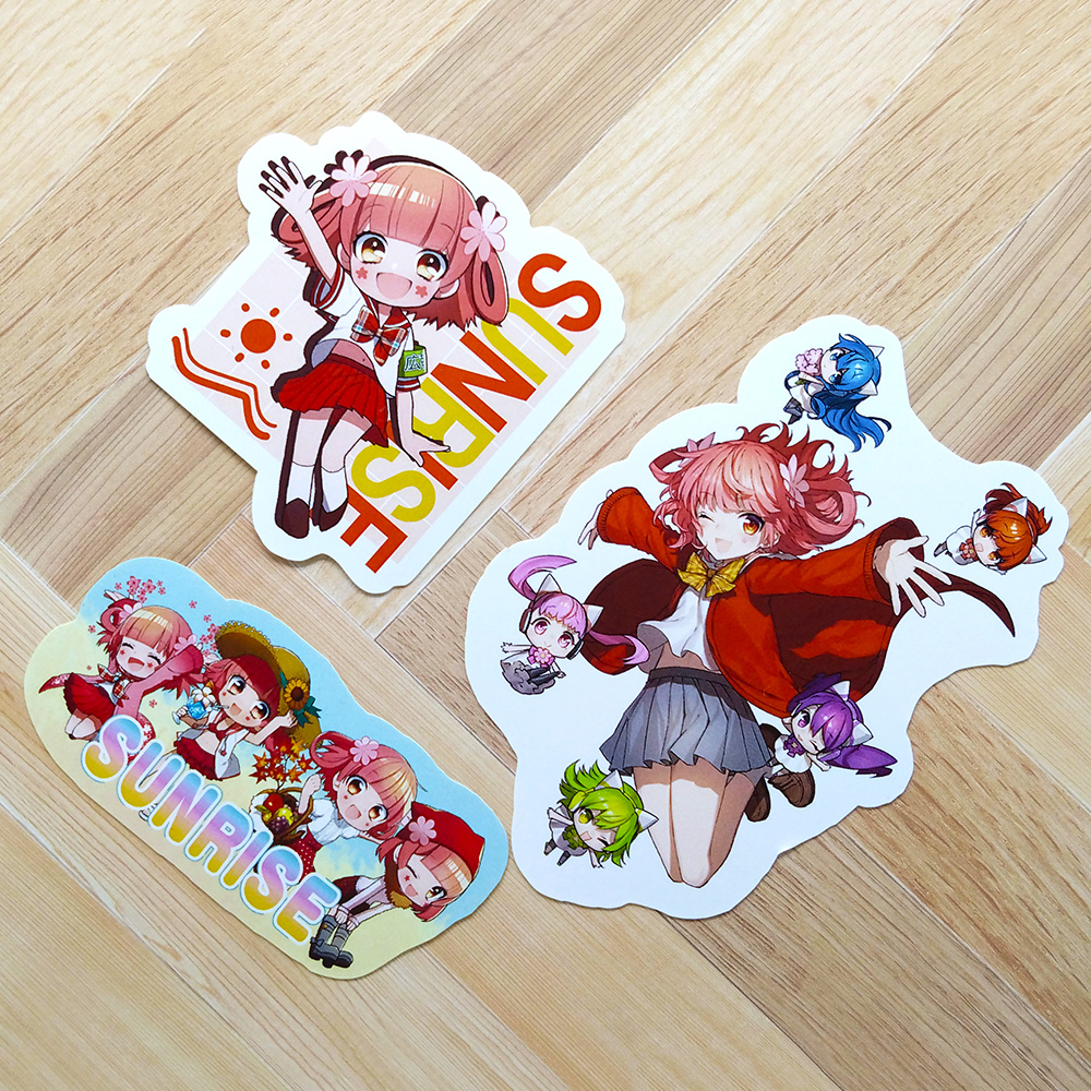 大型ポストカードにオリジナル印刷 | 同人誌の印刷・グッズ作成なら