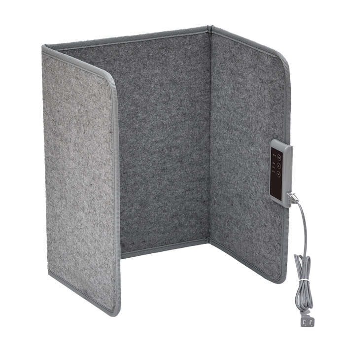 生産終了品】 パネルヒーター ぱたんこヒーター SR-PH010-GY グレー