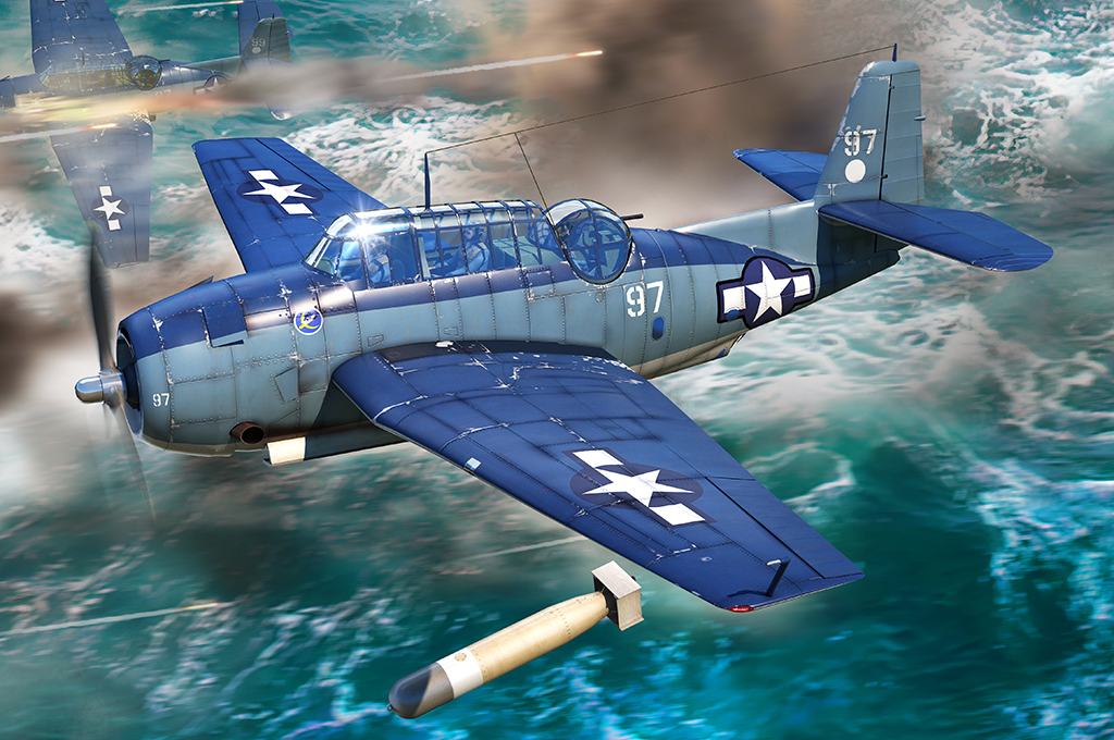 Grumman TBF-1C Avenger Hobby Boss 87275