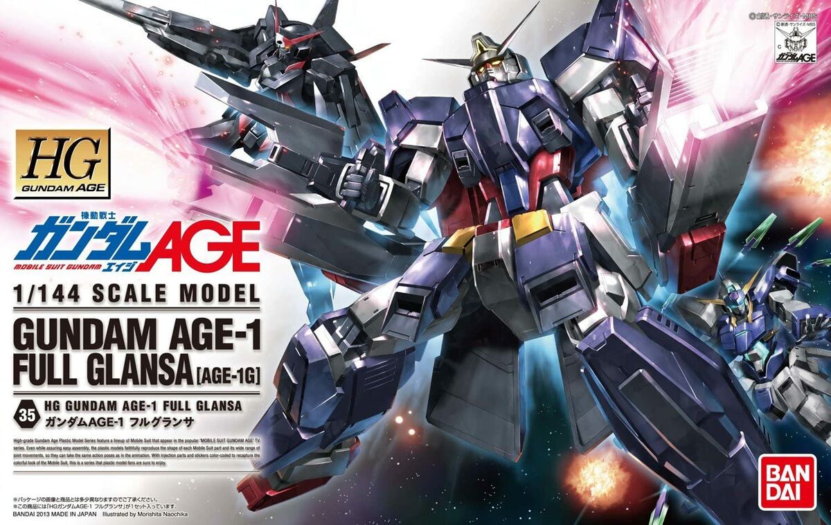 GUNDAM AGE-1 FULL GLANSA (AGE-1G) Bandai 57390