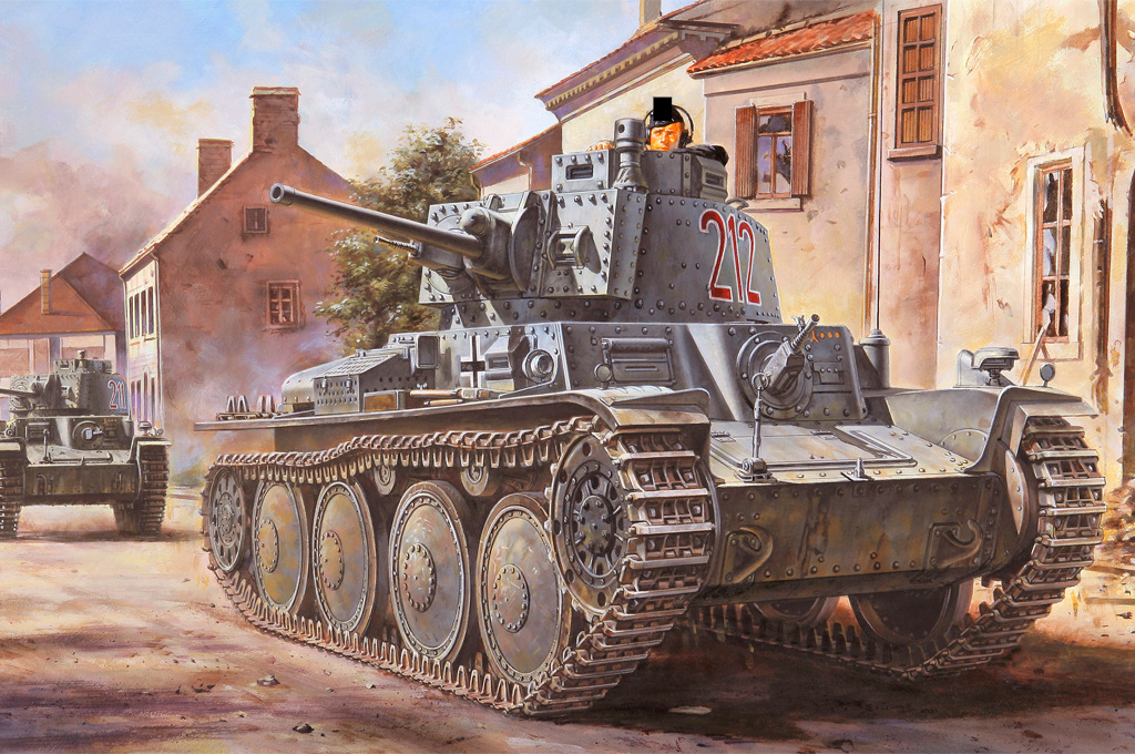German Panzer Pkfw 38t Ausf.B Hobby Boss 80141