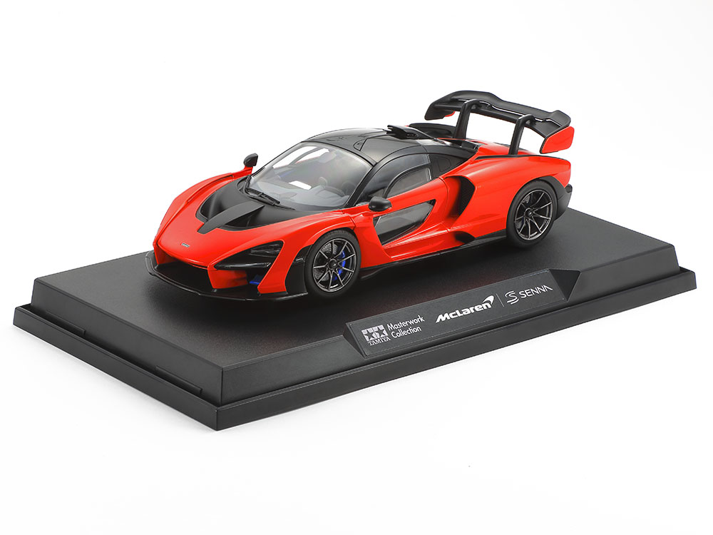 McLaren Senna (Orange) (Finished Model) - Die-cast model - Tamiya