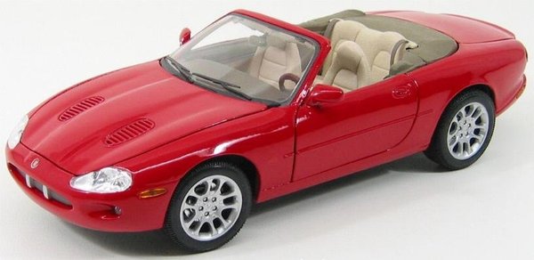 Jaguar XKR Spider Open 1998 (red) - die cast - pronto modello da