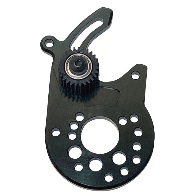 反トルクモータープレートセット ブラック(ベルトコンバ用スペアパーツ