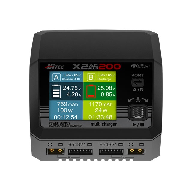 Multi Charger X2 AC PLUS 200 [44348] - スーパーラジコン