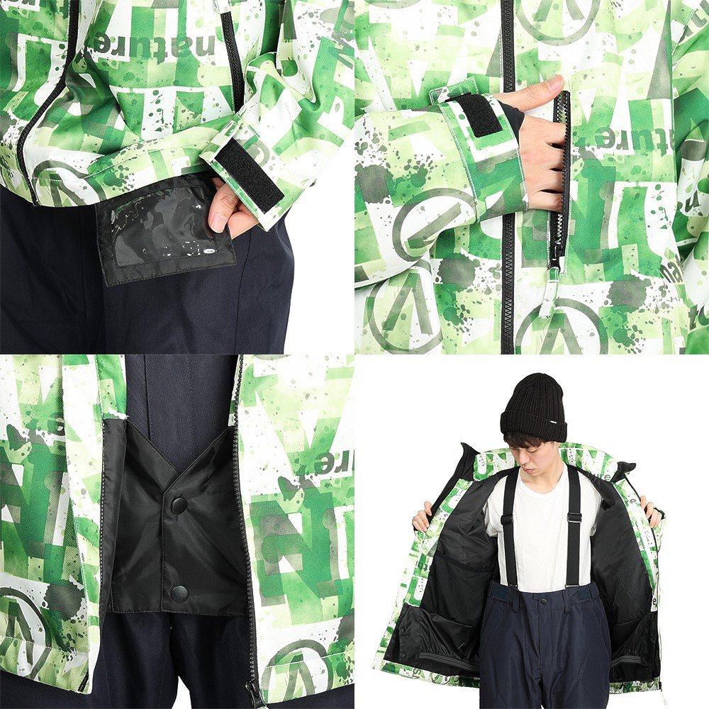 エアボーン（ARBN）（メンズ）22-23 スキーウェア スーツ 上下セット