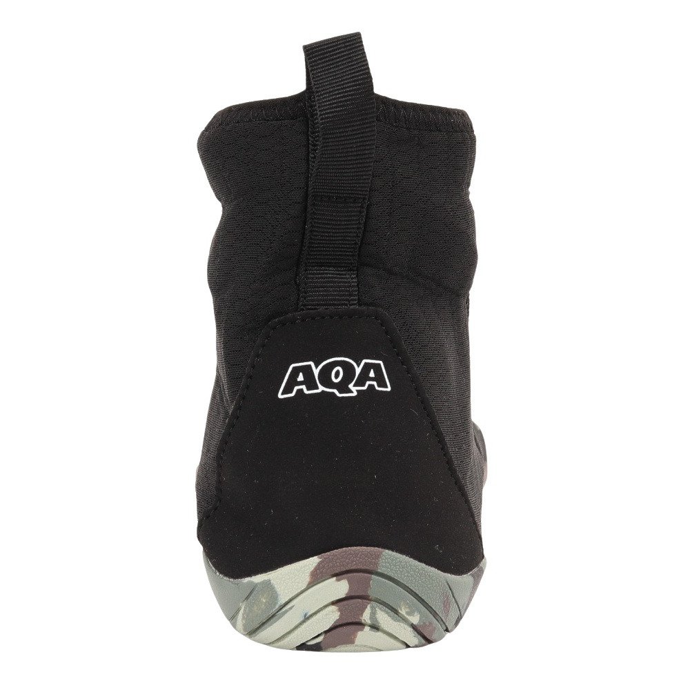 アクア（AQA）（メンズ）KW-4676 ハイカットマリンシューズ BK 25