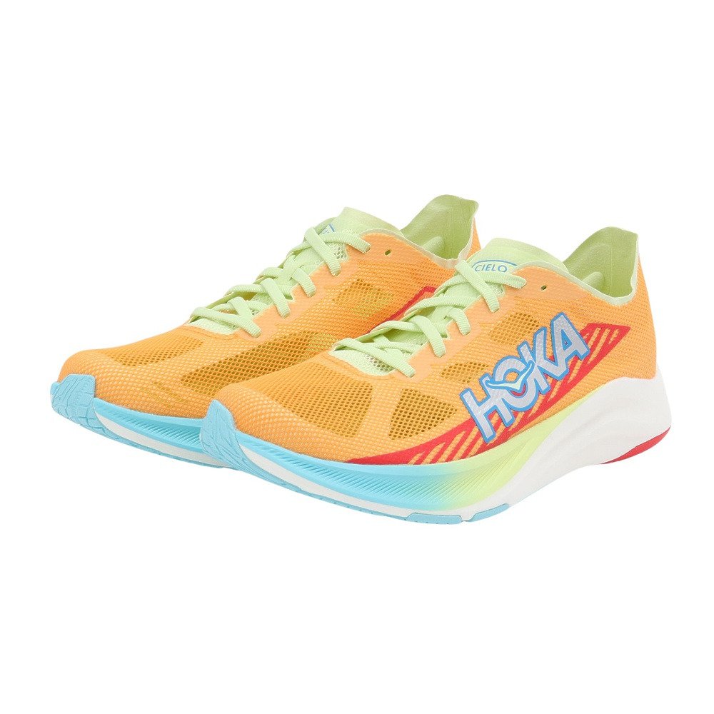 ホカ（HOKA）（メンズ）ランニングシューズ シエロロード オレンジ