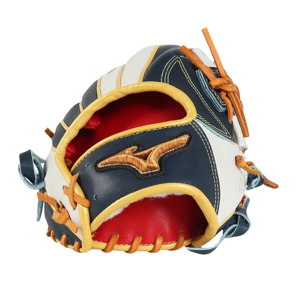 ミズノ（MIZUNO）（メンズ）軟式用グラブ 内野手 ミズノプロ 勝色