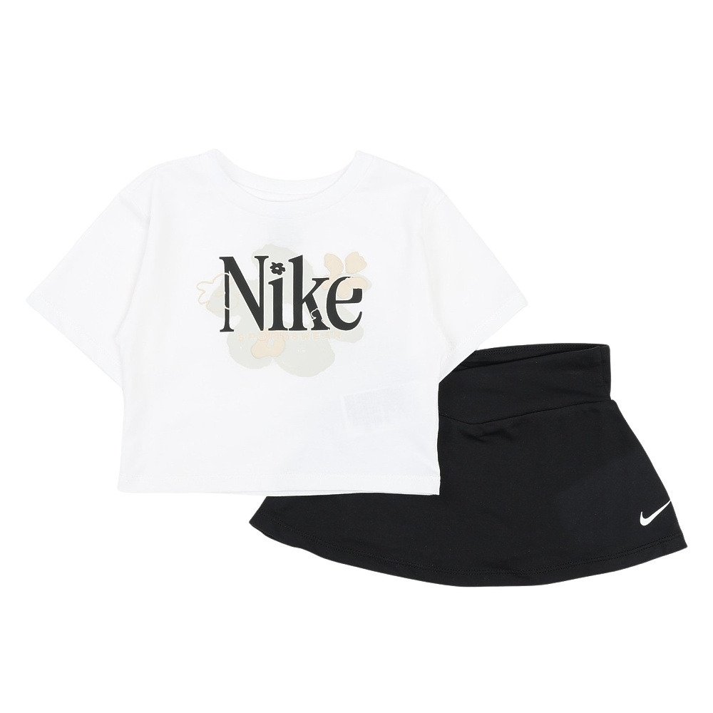 ナイキ（NIKE）（キッズ）ガールズ WILD SCOOTER 半袖Tシャツ スカート