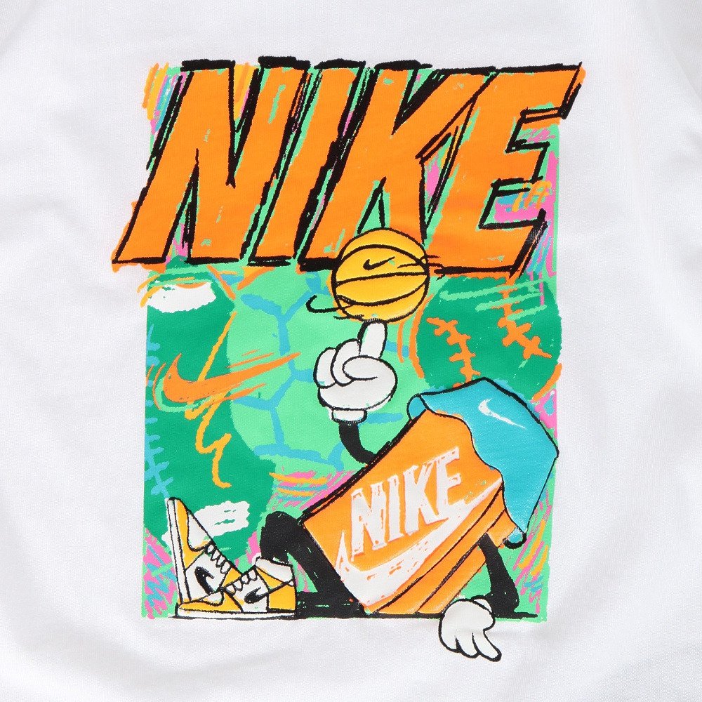 ナイキ（NIKE）（キッズ）バスケットボール 長袖Tシャツ 86N322-001