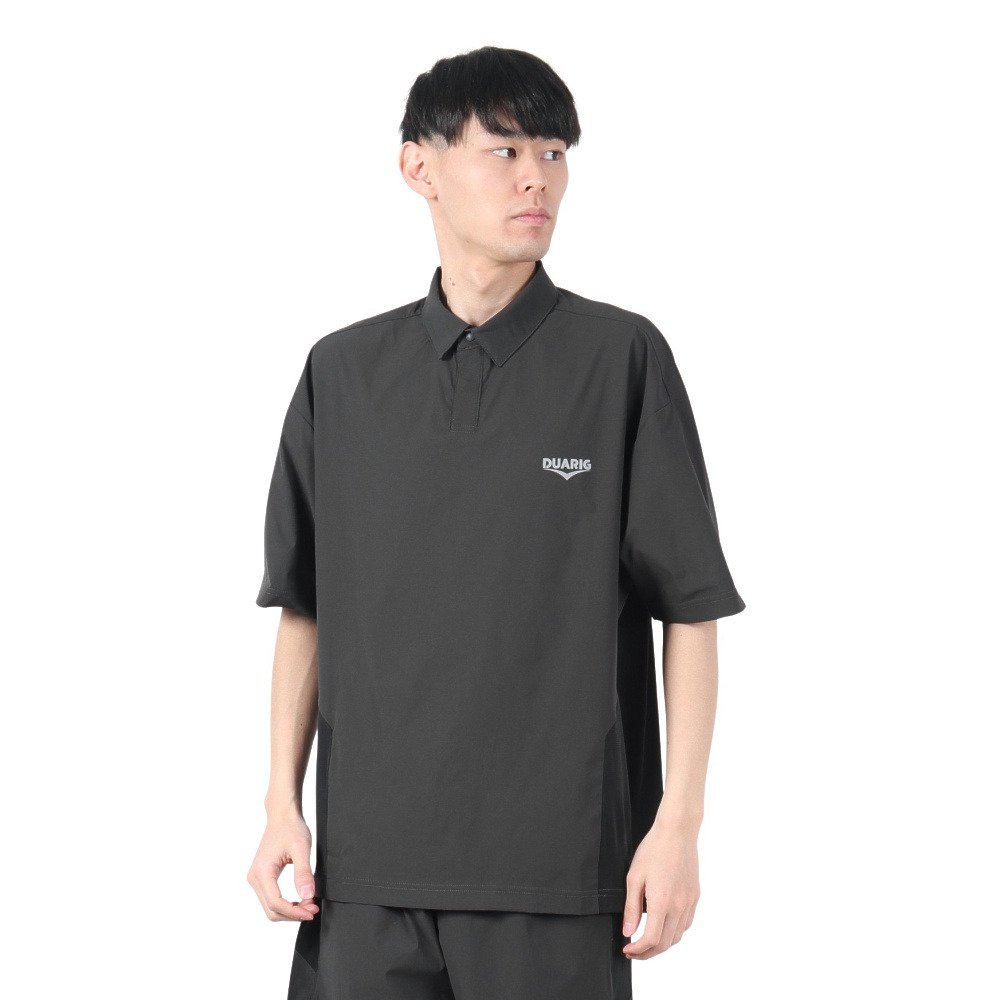 デュアリグ（DUARIG）（メンズ）ドライプラス 15RIP KNIT ポロシャツ