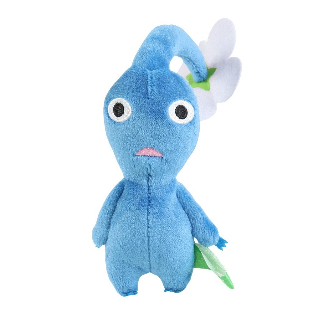 ピクミン（Pikmin）（キッズ）ぬいぐるみマスコット 青ピクミン花 NT
