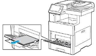 Clear the Paper Jam From the Tray 1 Area