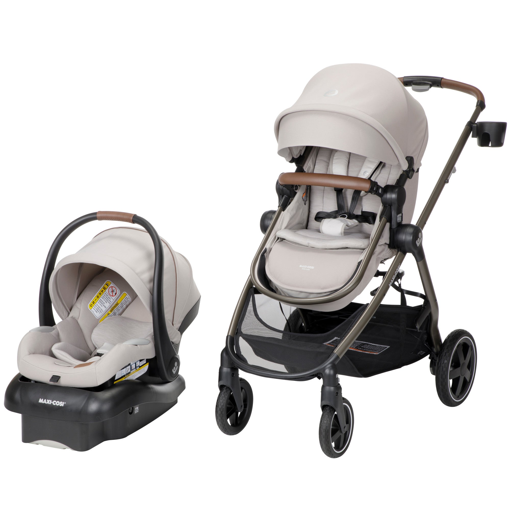 Maxi-Cosi Zelia² Luxe 5-in-1 Modular Travel System – Swaddles Baby