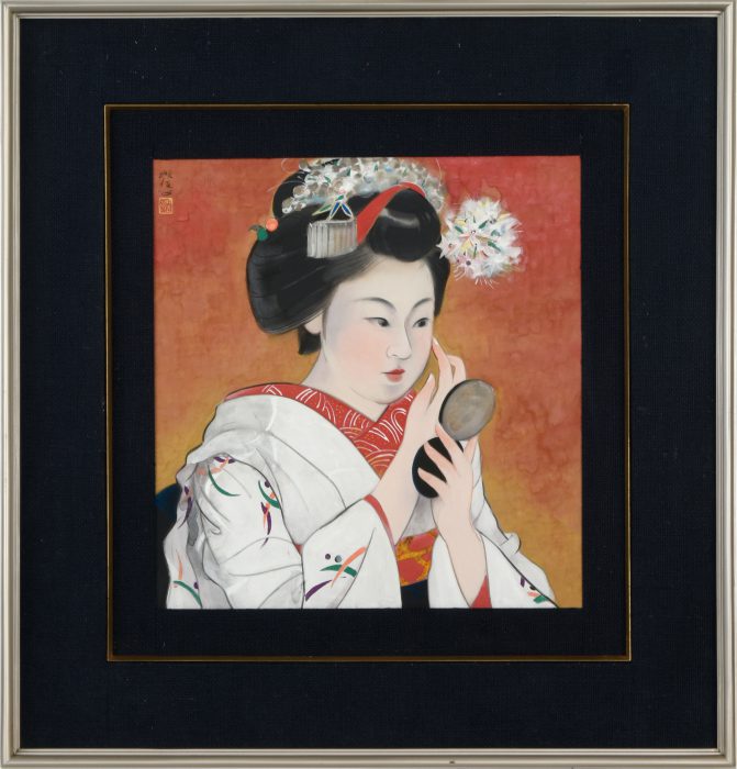梶原 緋佐子「舞妓」の販売 | 美術品販売｜東京銀座ぎゃらりい秋華洞
