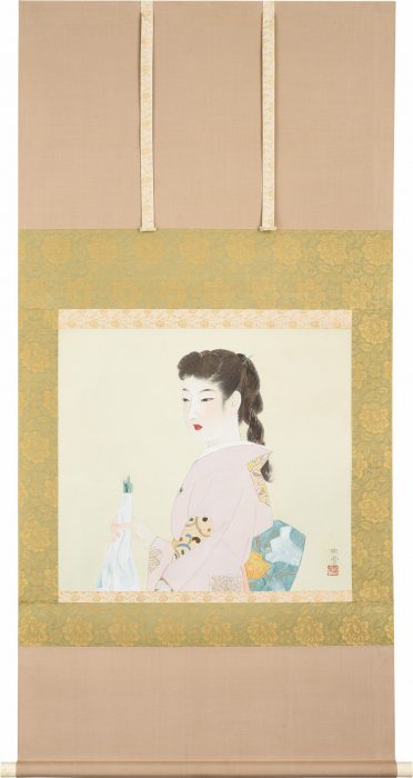 白鳥 映雪「佳人」の販売 | 美術品販売｜東京銀座ぎゃらりい秋華洞