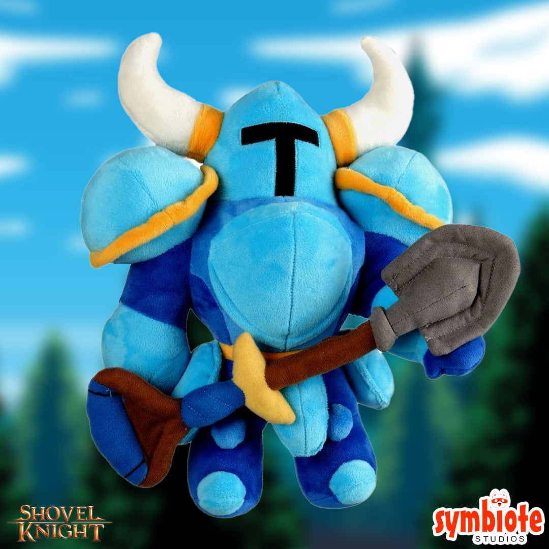 Shovel Knight Plush & Pin – Official Collectible Toy – Symbiote
