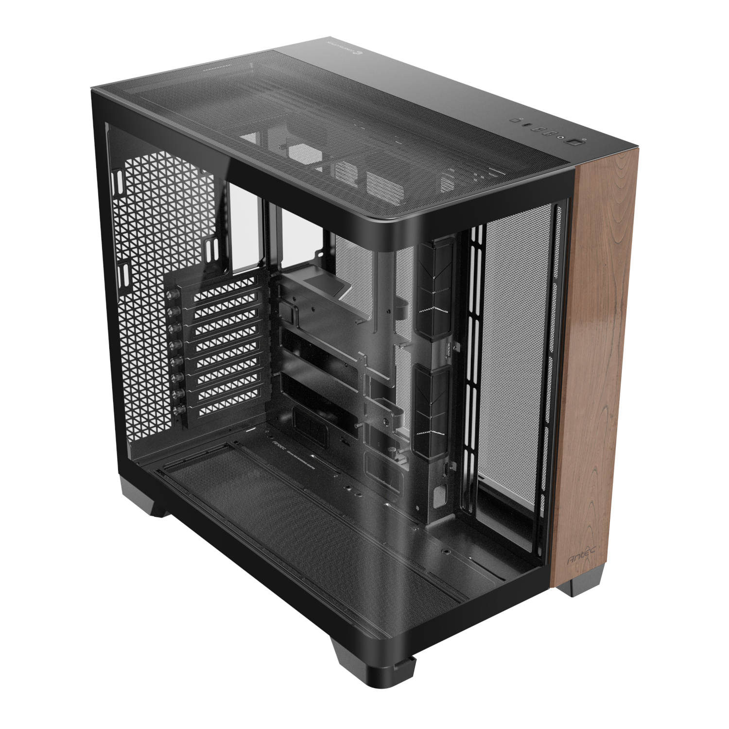 Antec C8 Curved Wood E-ATX | ATX | Micro-ATX | ITX Dual Chamber